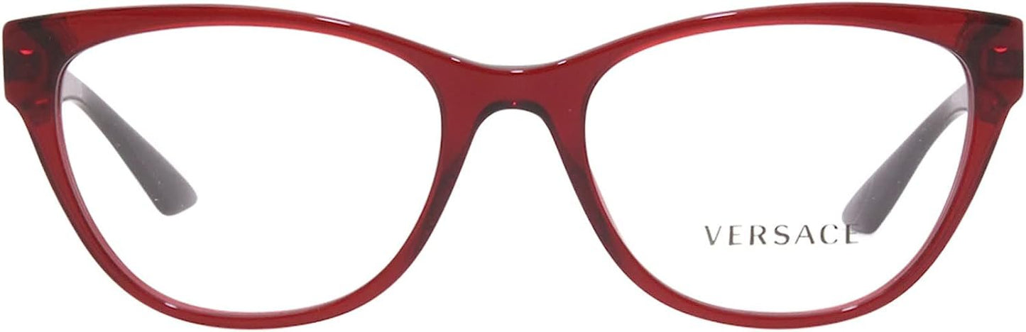 Versace VE 3292 388 54mm Bordeaux Transparent Eyeglasses