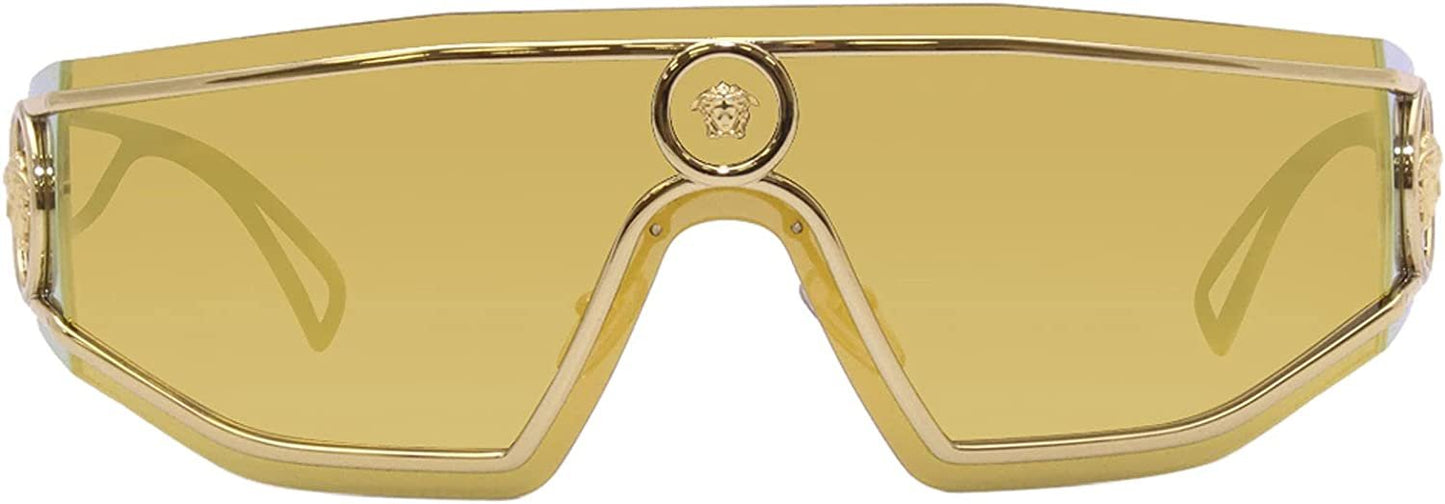 Versace VE2226 Gold/Brown/Gold Mirrored Sunglasses