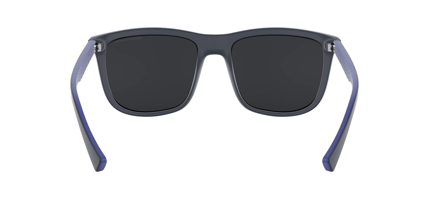 Armani Exchange Men's AX4093SF 829555 56mm Low Bridge Fit Square Sunglasses