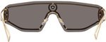Versace VE2226 Gold/Brown/Gold Mirrored Sunglasses