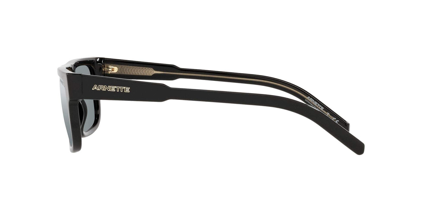 ARNETTE 0AN4278 12006G 55mm Man Sunglasses Black Frame, Grey Mirror Black Lenses