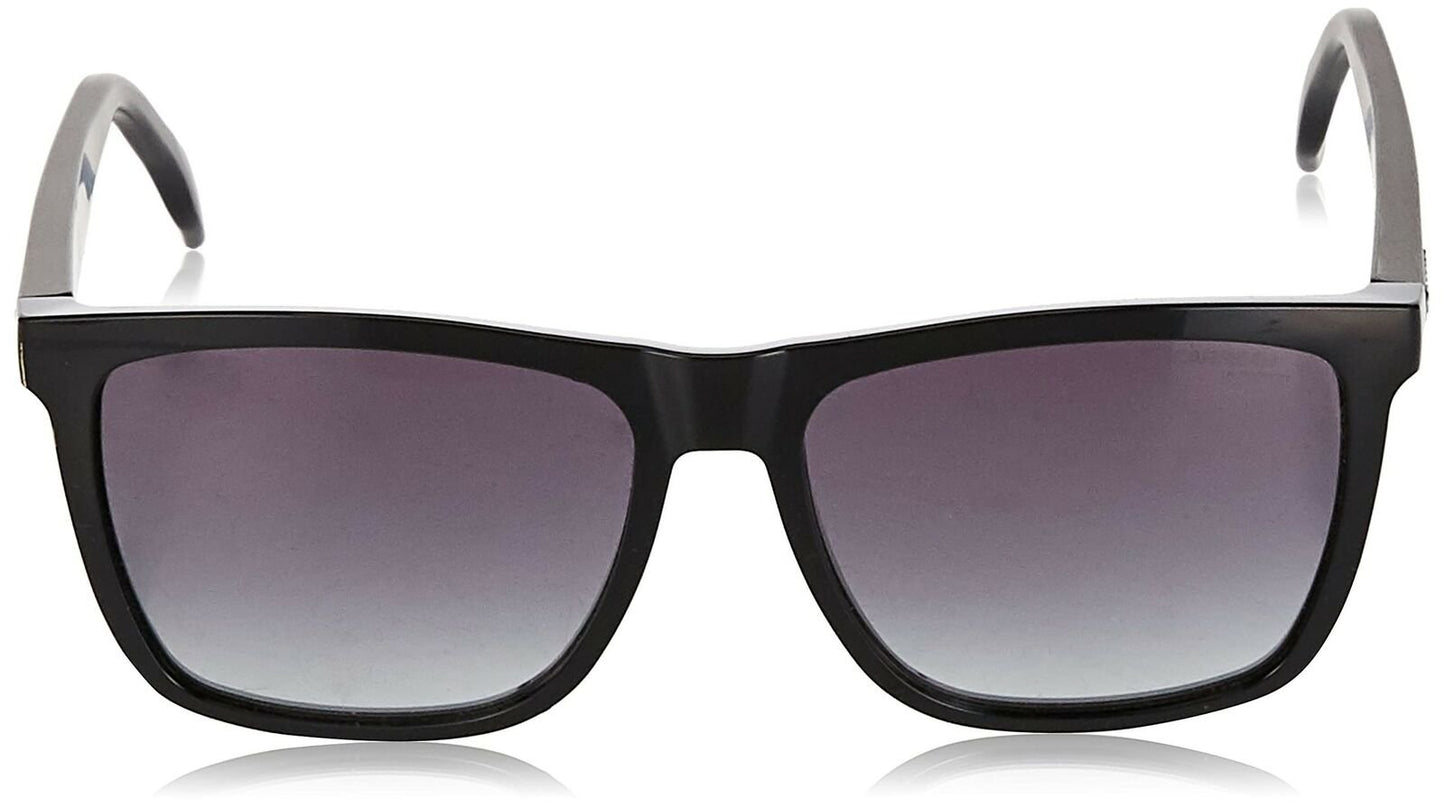 Carrera mens Carrera 5041/S Sunglasses, Black/Dark Gray Gradient, 56mm