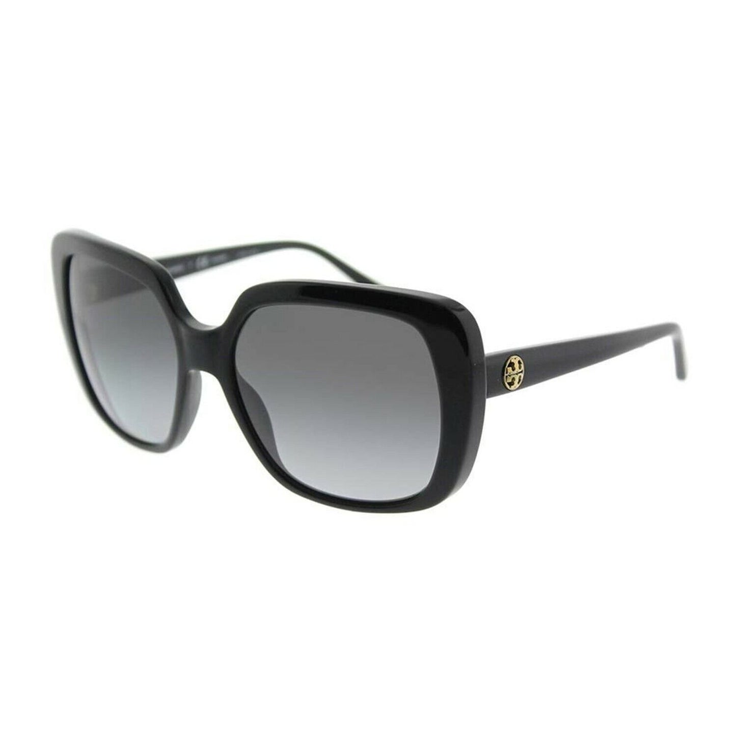 Tory Burch Women's 0TY7112 Black/Grey Gradient Polarized One Size