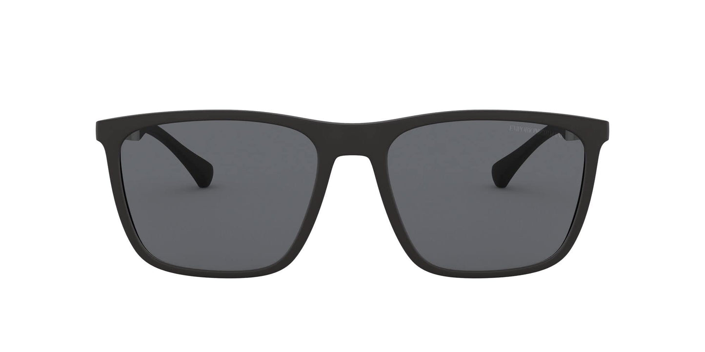 Emporio Armani Men's EA4150 5063/87 59mm Rectangular Sunglasses