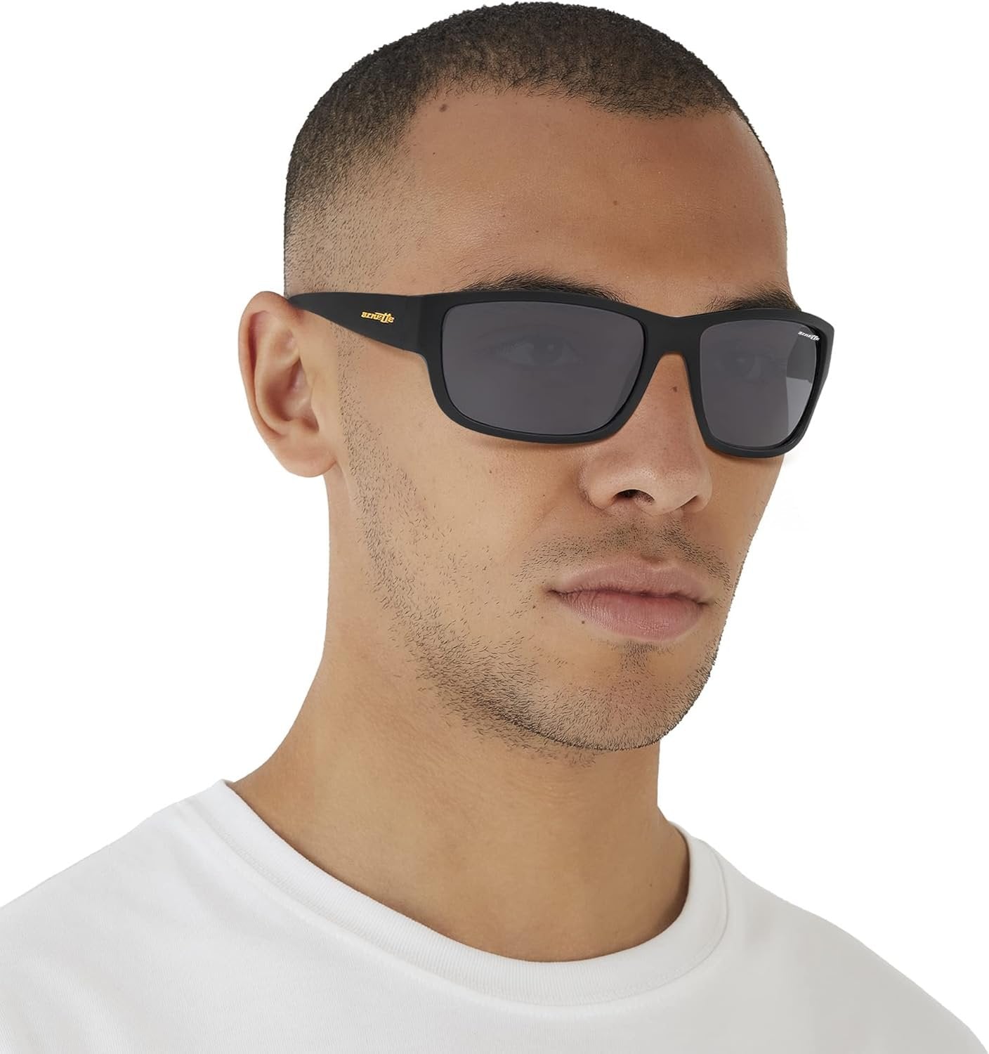 ARNETTE AN4256 01/81 62mm Matte Black Grey Polarized Sunglasses