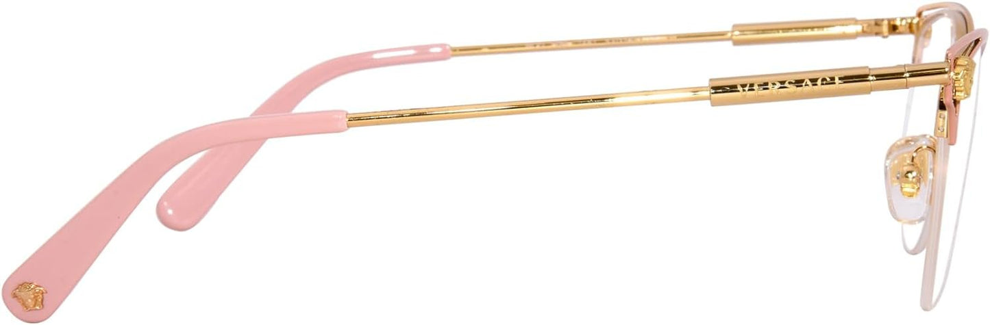 Versace Eyeglasses VE1280 1481 53mm Gold Pink