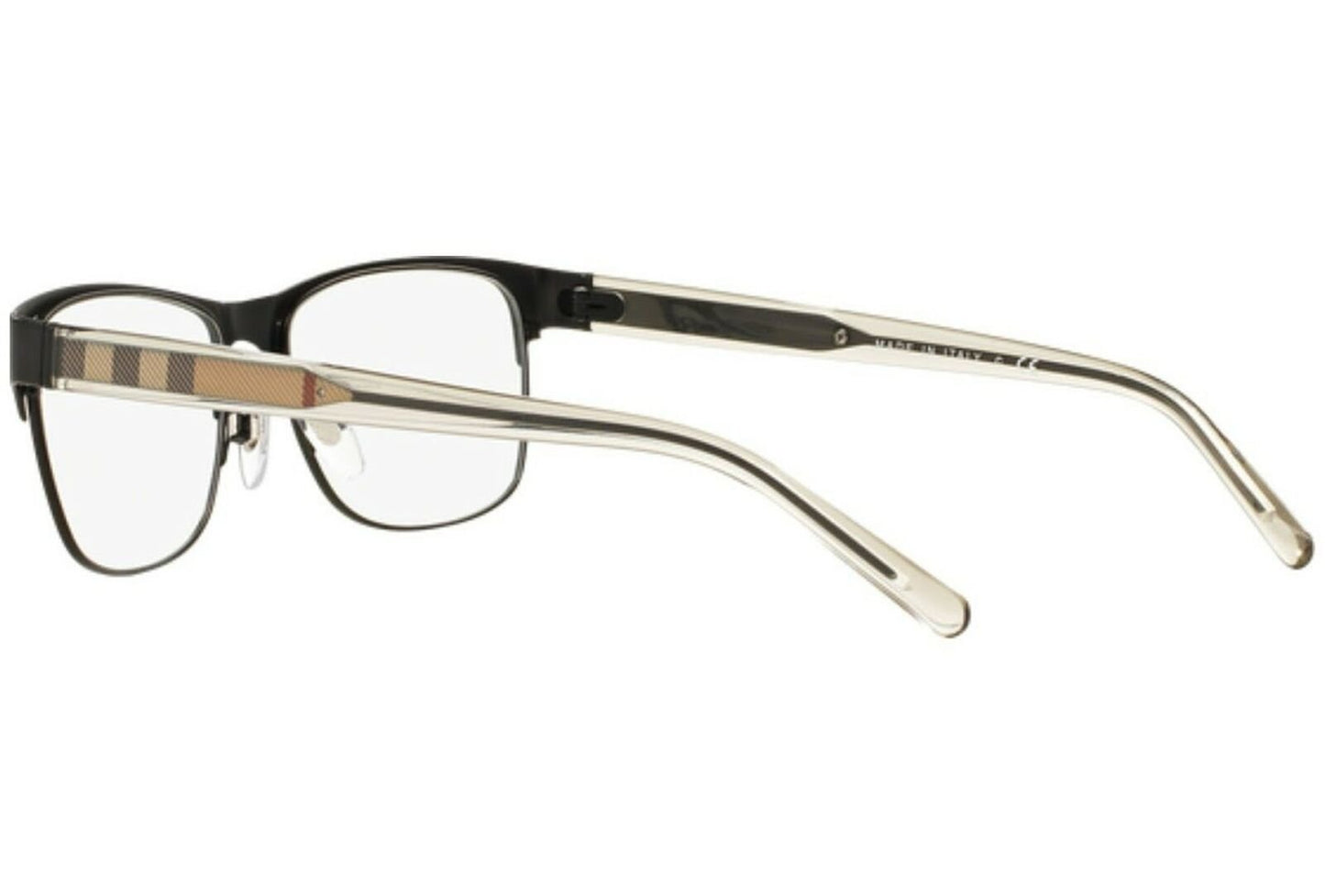 Burberry matte black Men Eyeglasses 0BE1289 1007 55