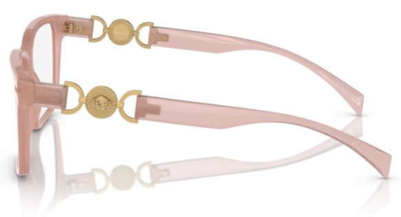 Versace 0VE3336 5405 54mm Pink Eyeglasses