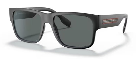 BURBERRY BE4358 346481 57mm Knight Matte Black Polarized Sunglasses