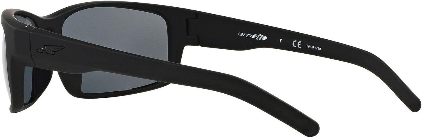 Arnette AN4202 447/81 62mm Fastball Matte Black/Grey Polarized Sunglasses