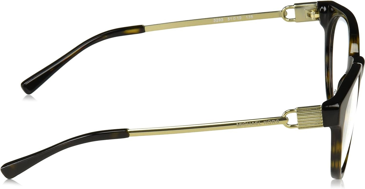 Michael Kors Women's 0MK4048 3293 51mm Tortoise Eyeglasses