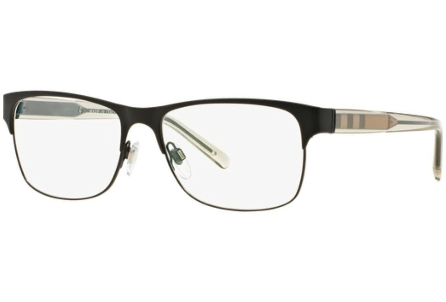 Burberry matte black Men Eyeglasses 0BE1289 1007 55