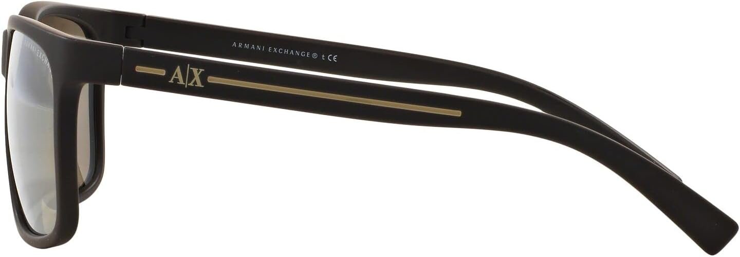 A|X ARMANI EXCHANGE AX4041SF 8062/5A 58mm Low Bridge Fit Square Sunglasses