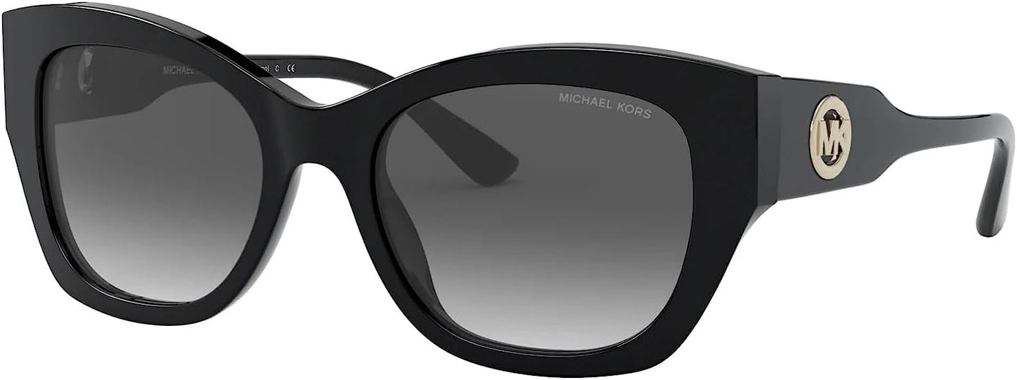 Michael Kors MK2119 30058G 53mm Palermo Square Black/Dark Grey Sunglasses