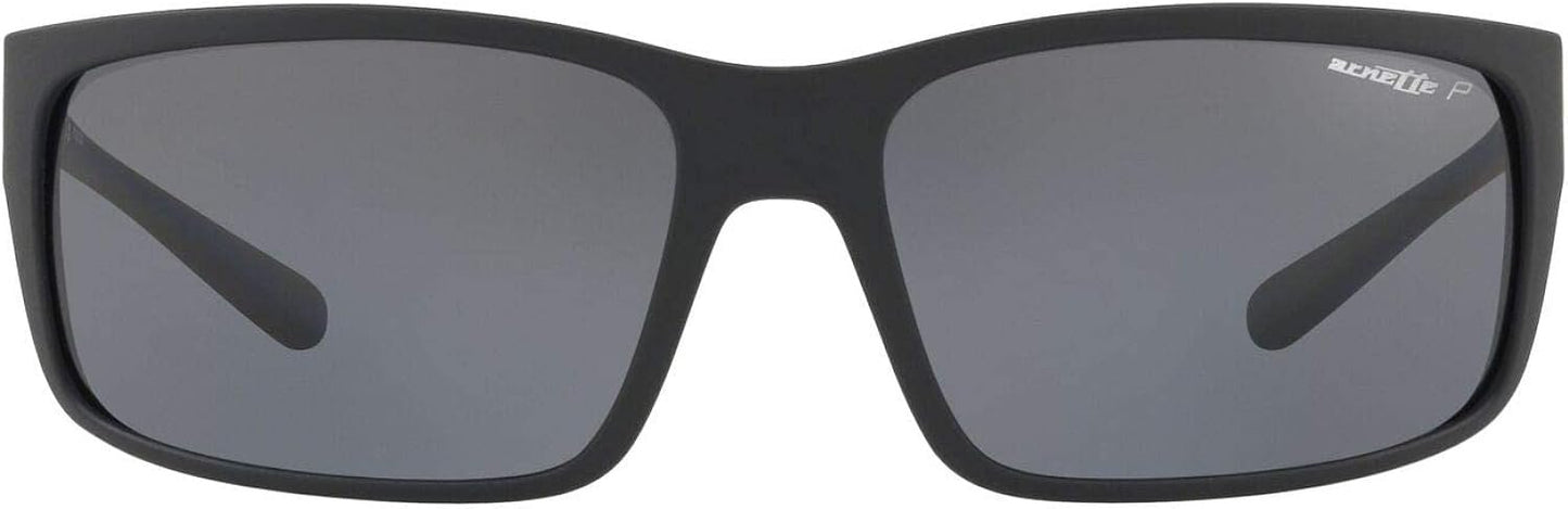 ARNETTE Men's AN4242 01/81 62mm Fastball 2.0 Rectangular Polarized Sunglasses