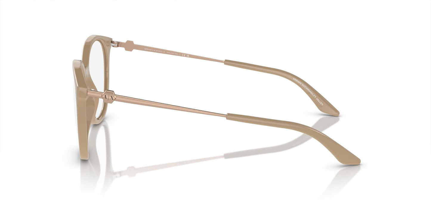 Armani Exchange Women's Ax3109F 8342 54mm Low Bridge Fit Cat Eye Eyewear Frames