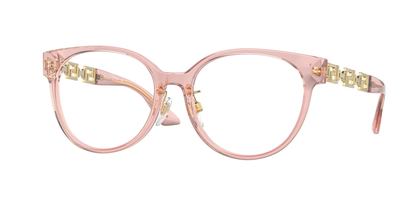 Versace VE3302D Asian fit 5322 54mm Transparent Pink Eyeglasses