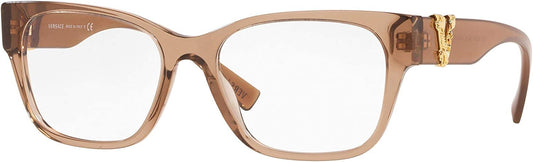 Versace VE3283 5328 54mm Transparent Brown Women's Eyeglasses
