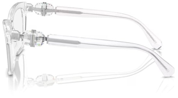 Swarovski Women's Sk2021 1027 53mm Square Eyewear Frames