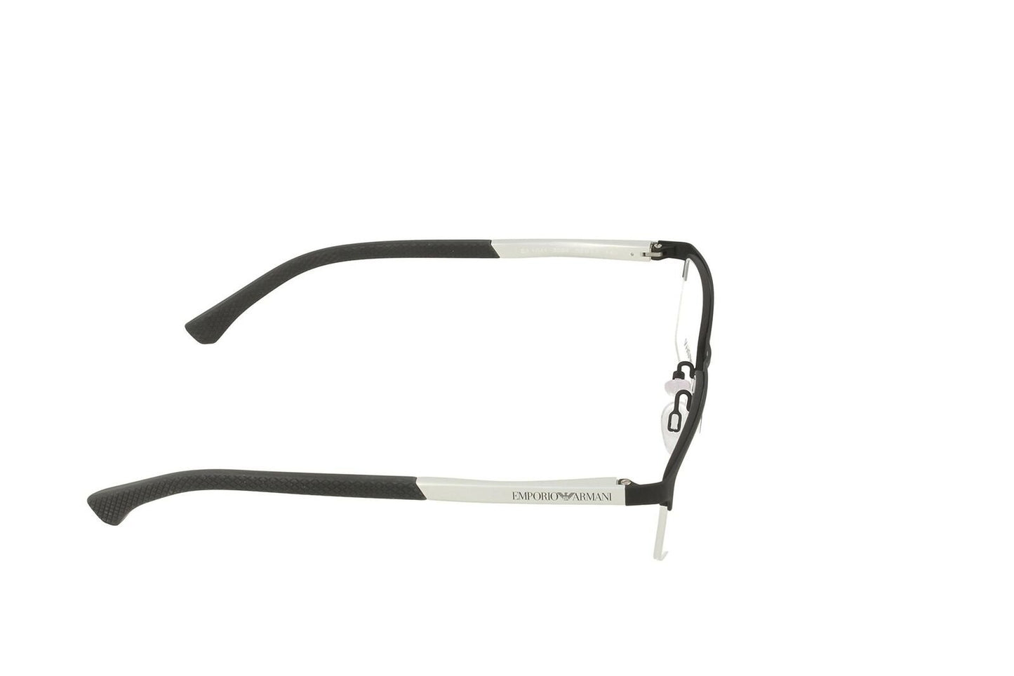 Emporio Armani EA1041 Eyeglass Frames 3094-53 - Black Rubber EA1041-3094-53