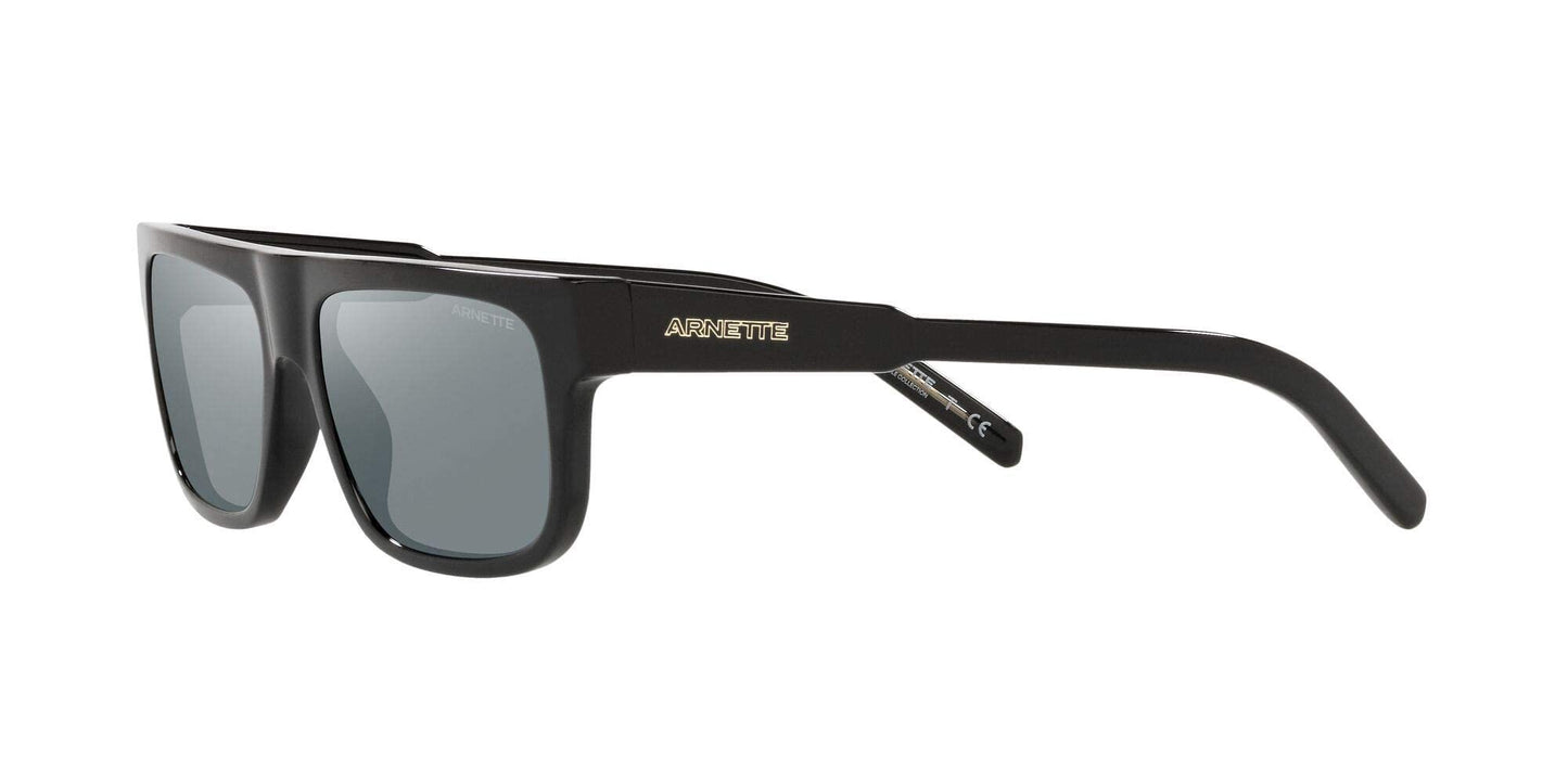 ARNETTE 0AN4278 12006G 55mm Man Sunglasses Black Frame, Grey Mirror Black Lenses
