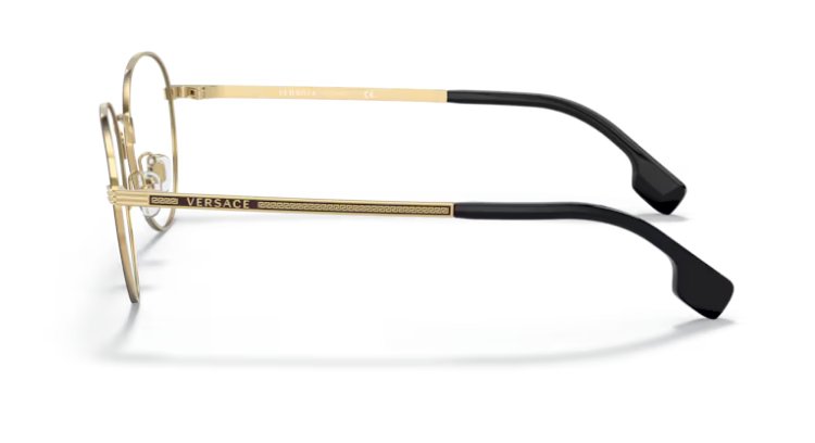 Versace VE1279 1480 51mm Gold/Matte Bordeaux Eyeglasses