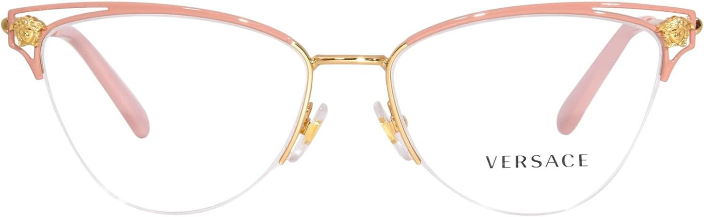 Versace Eyeglasses VE1280 1481 53mm Gold Pink