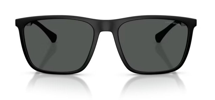 Emporio Armani Men's EA4150 5063/87 59mm Rectangular Sunglasses