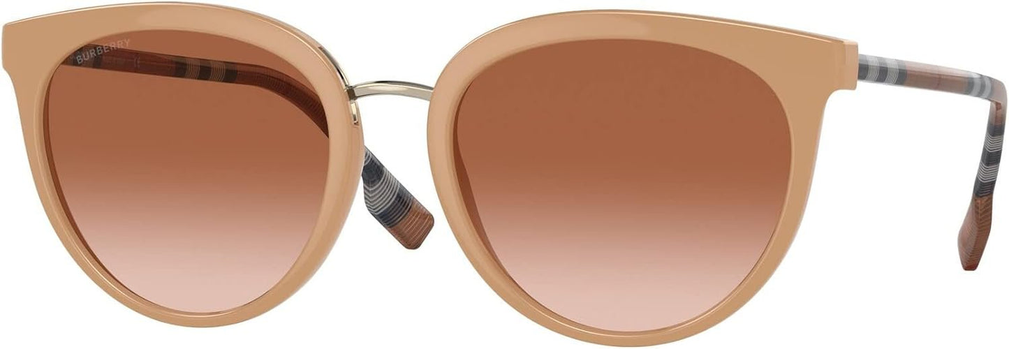BURBERRY BE4316 400813 54mm Beige Sunglasses