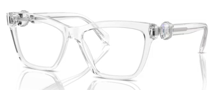 Swarovski Women's Sk2021 1027 53mm Square Eyewear Frames