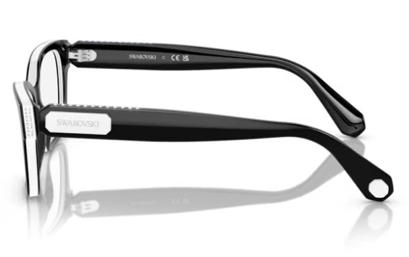 Swarovski 0SK2013 1015 52mm Black Eyewear Frames