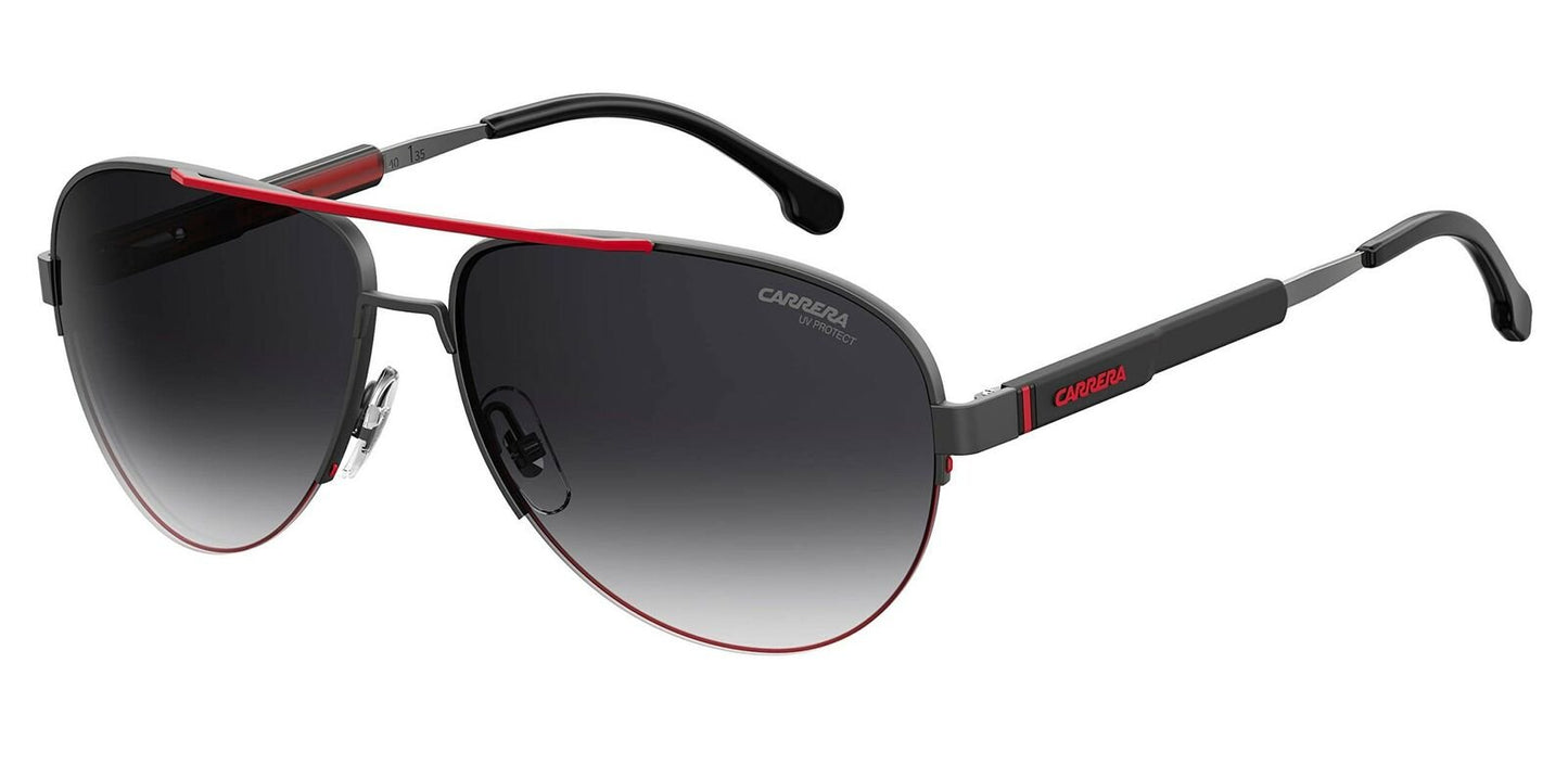 Carrera 8030/S Semi Matte Ru Black Sunglasses 62mm