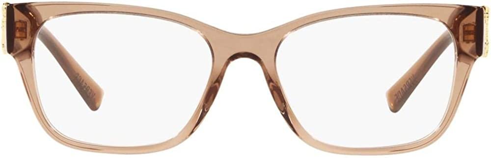 Versace VE3283 5328 54mm Transparent Brown Women's Eyeglasses