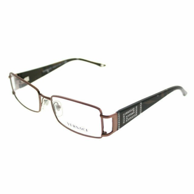 Versace VE1163B Eyeglass Frames 1013-52-16 Brown