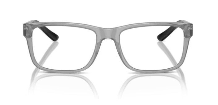 A|X Armani Exchange Men's AX3016 Square Transparent Eyeglass Frames 53mm