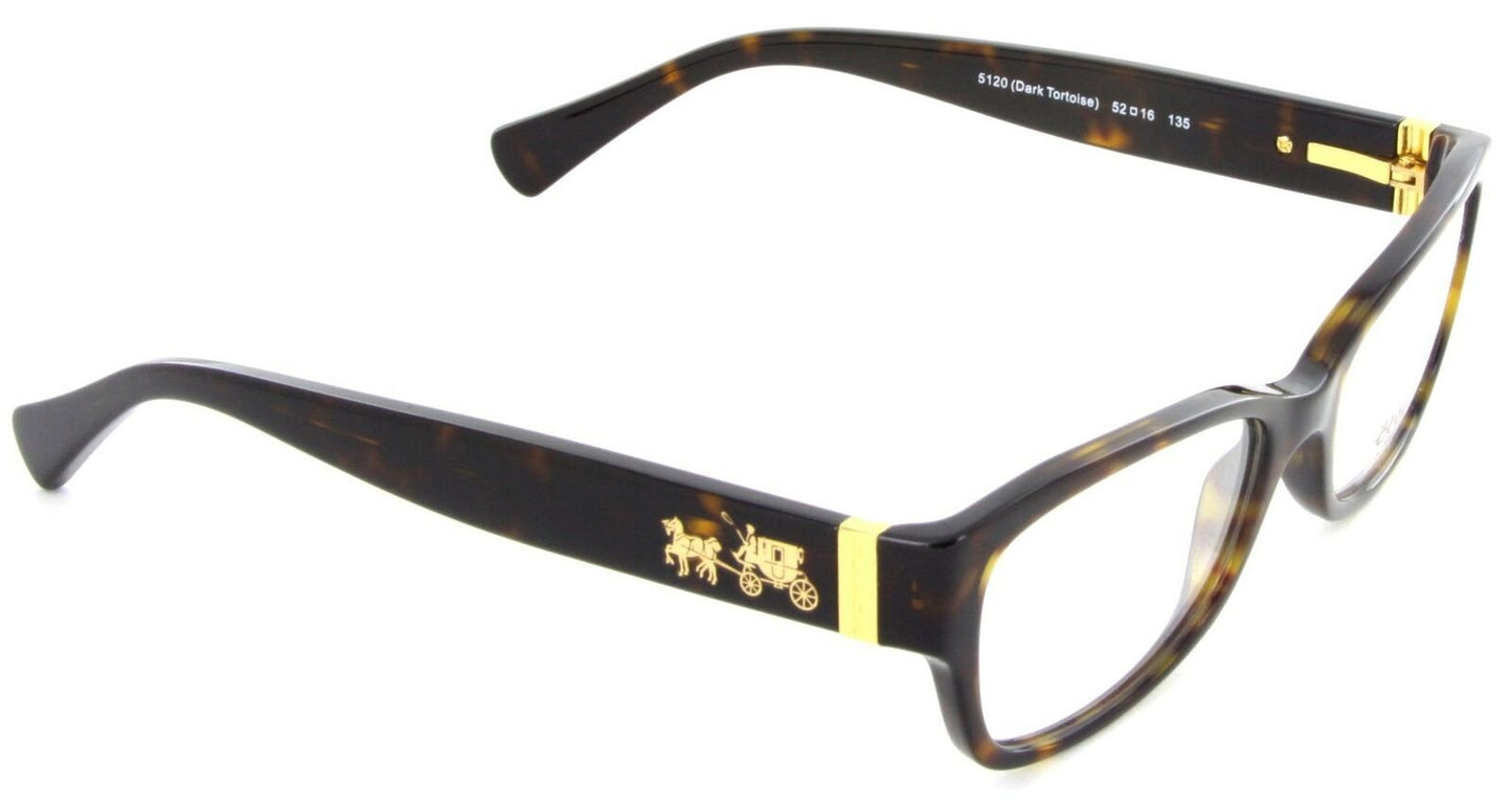 Coach Women's HC6078 Eyeglasses Dark Tortoise 52mm