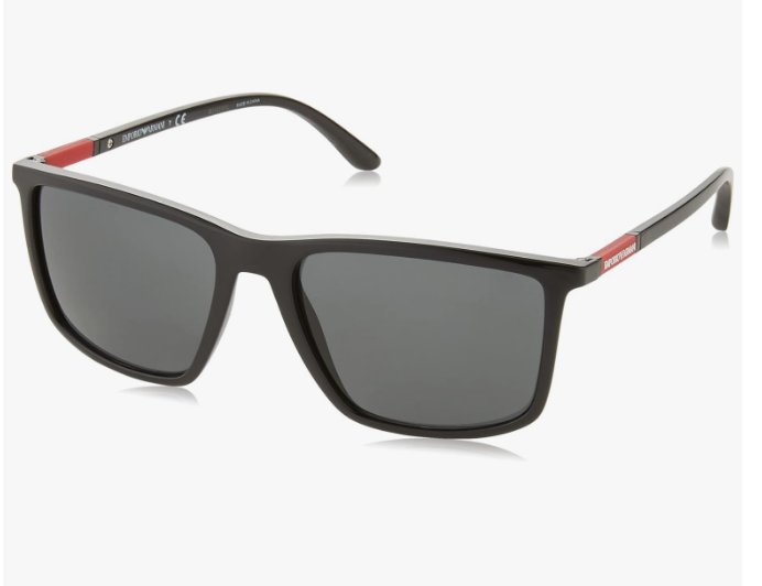 Emporio Armani 0EA4161 501787 57mm Men's Sunglasses