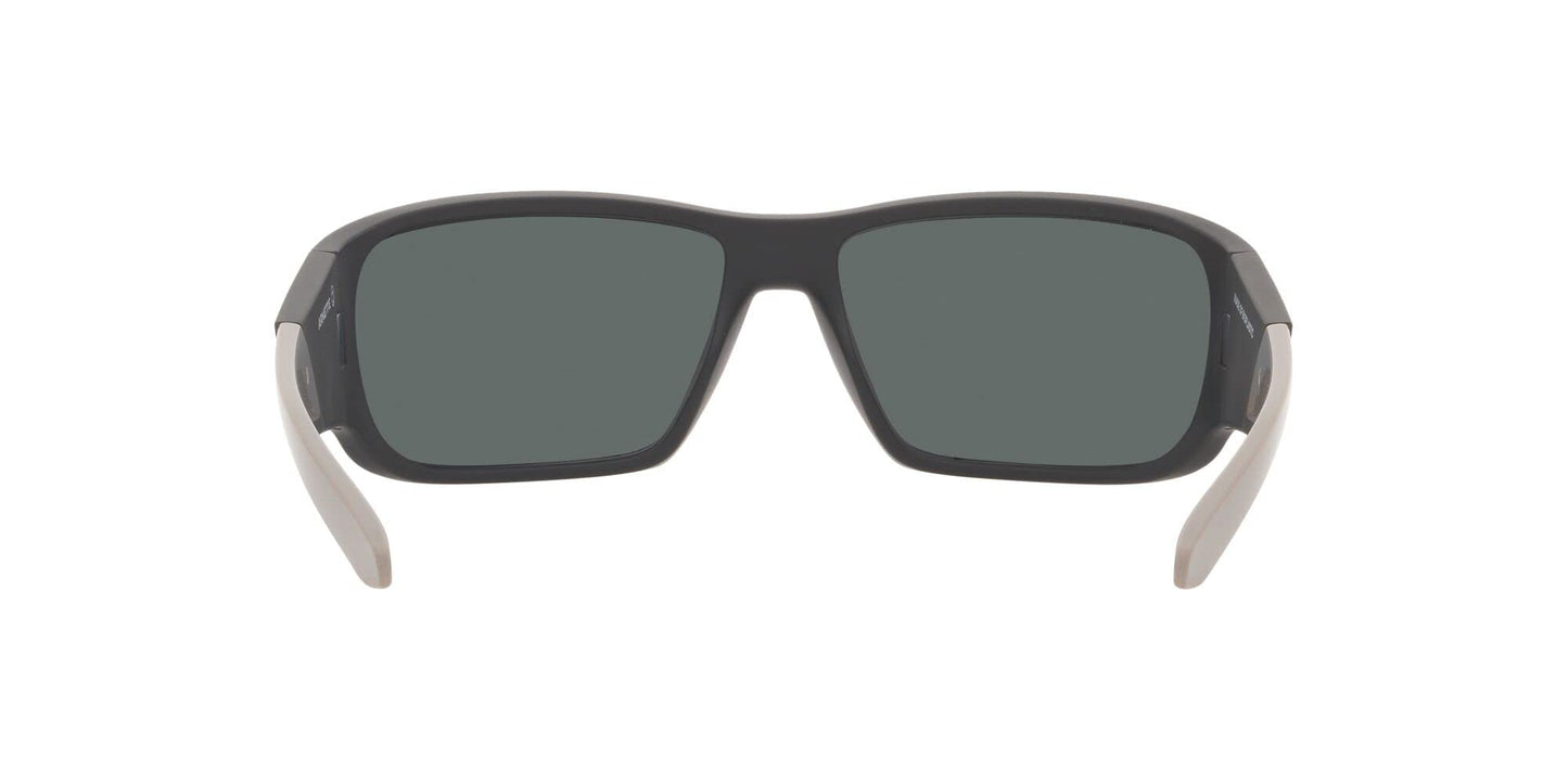 ARNETTE 0AN4297 281081 64MM Man Sunglasses Matte Dark Grey Frame Polarized Grey lenses