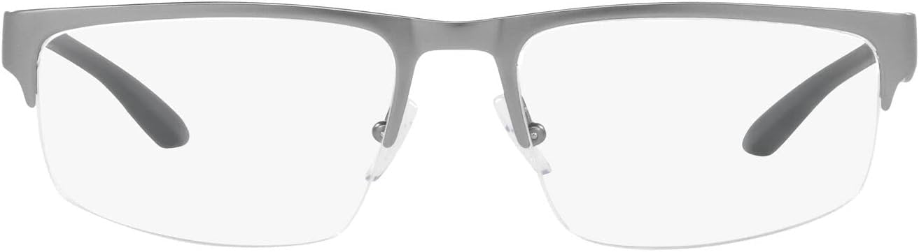 A|X ARMANI EXCHANGE Men's AX1054 6003 55mm Rectangular Eyewear Frames