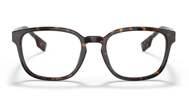 BURBERRY 0BE2344 3920 53mm Edison Dark Havana Eyeglasses