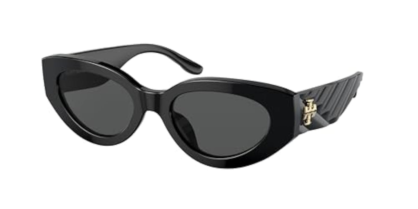 TORY BURCH TY7178U 170987 51mm Black Dark Grey Women's Sunglasses