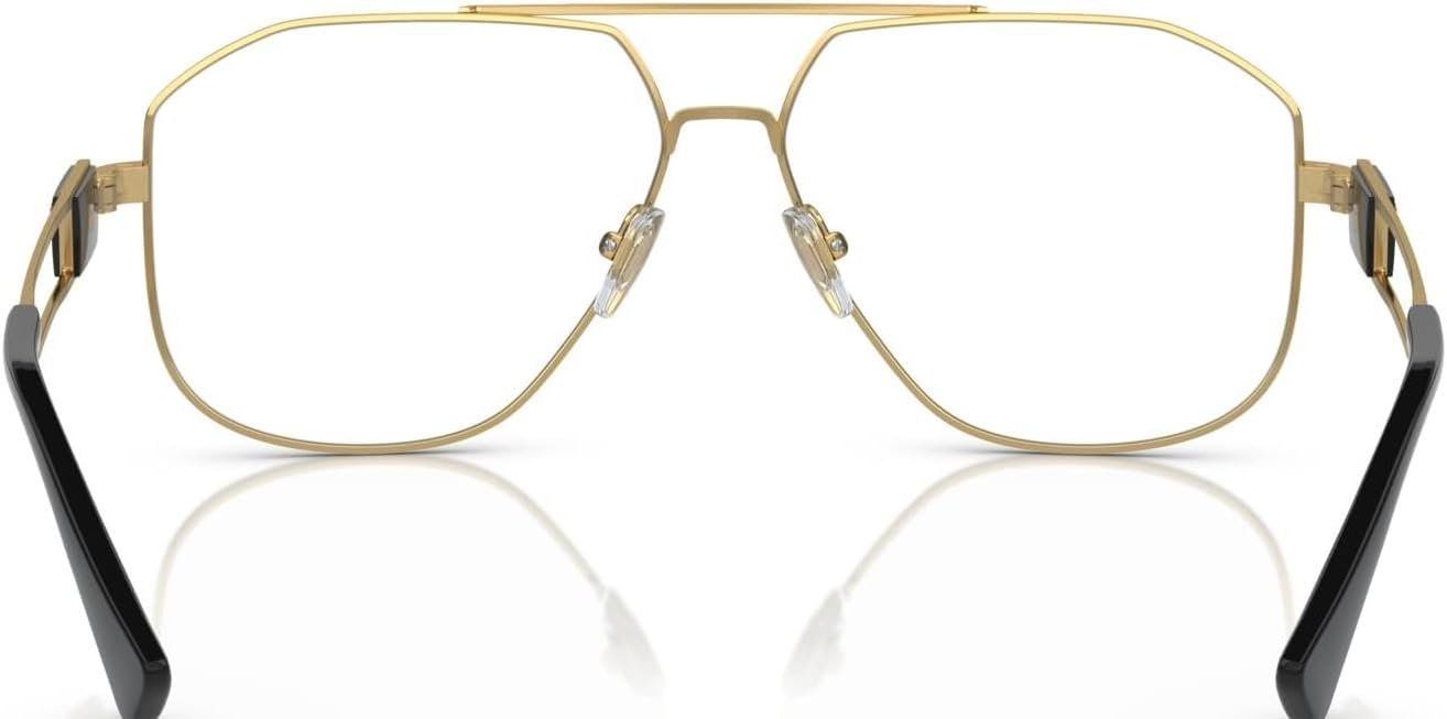 Versace VE1287-1002 Eyeglass Frame GOLD w/DEMO LENS 59mm