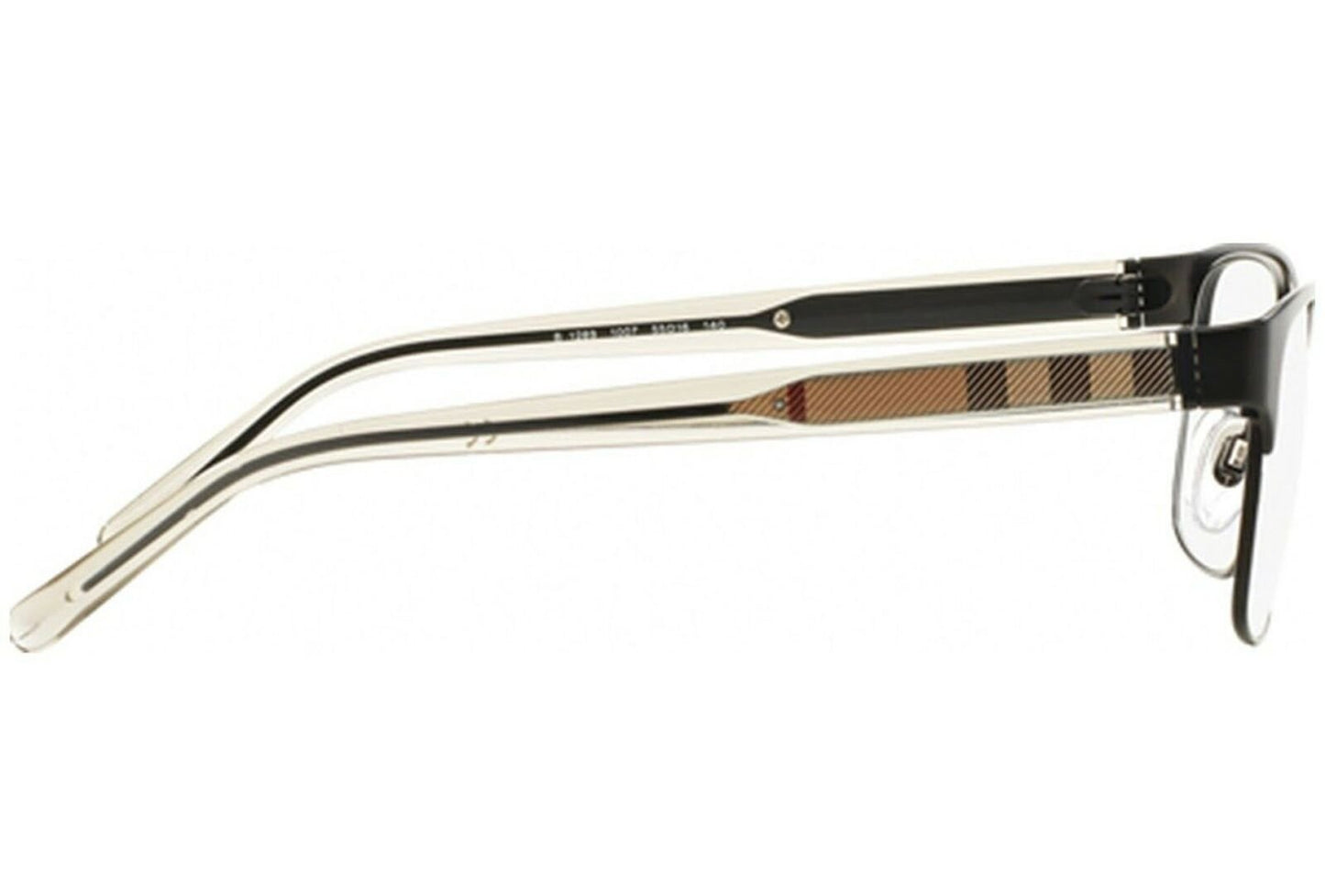 Burberry matte black Men Eyeglasses 0BE1289 1007 55