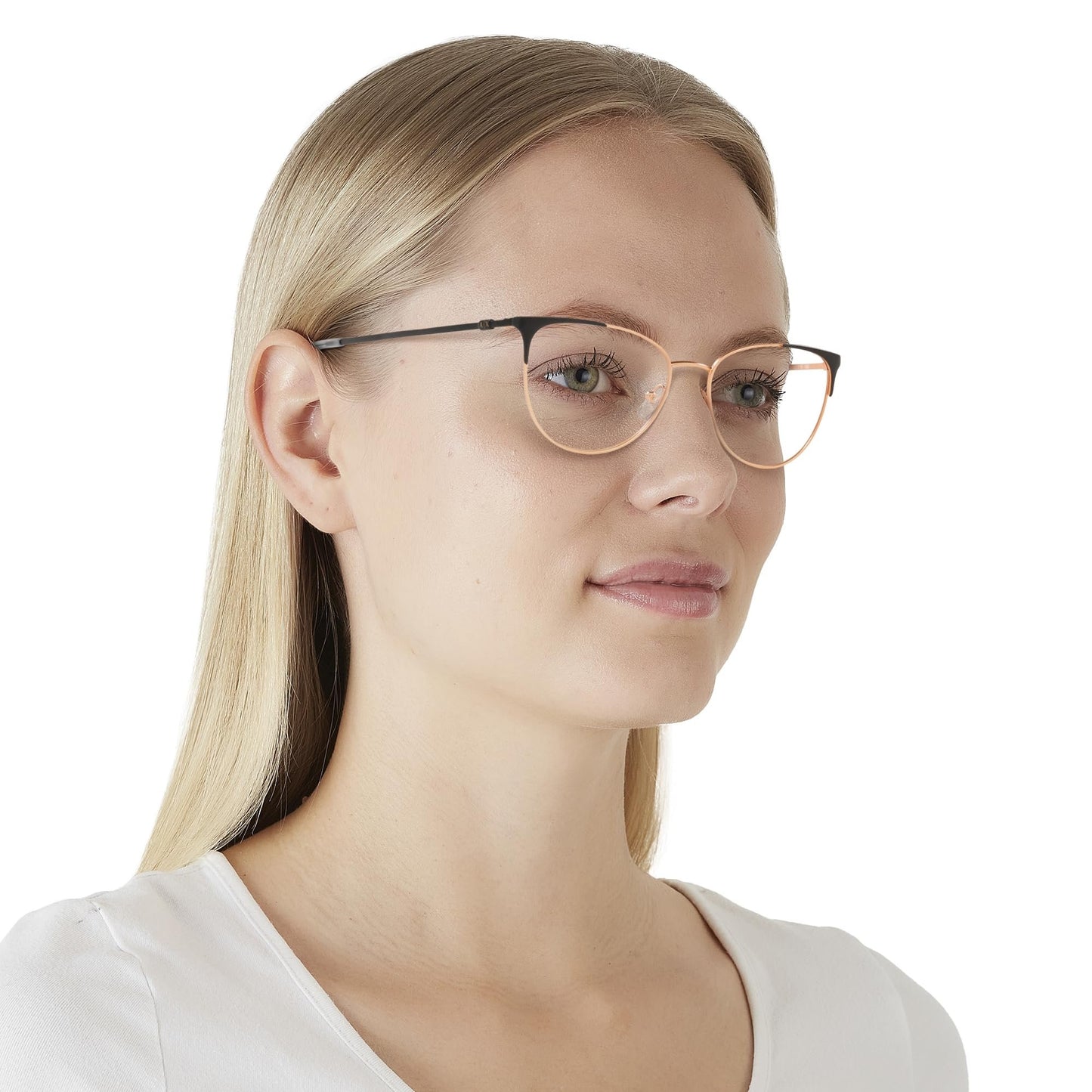 Armani Exchange Women's Ax1034 6106 52mm Cat Eye Eyeglass Frames