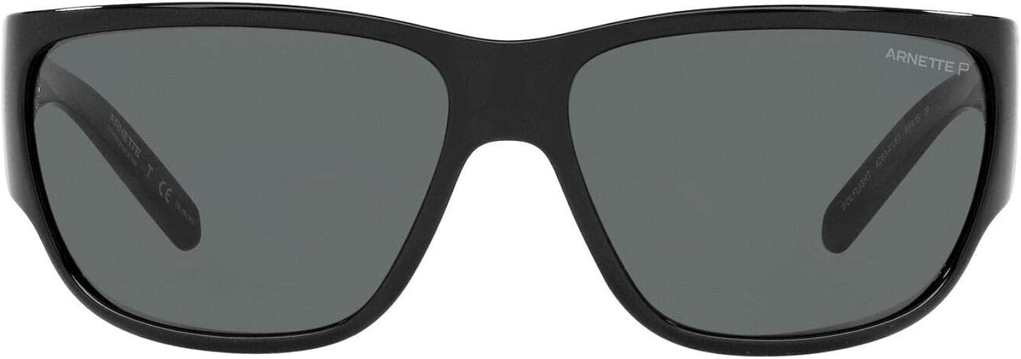 ARNETTE Men's An4280 41/81 63mm Wolflight Polarized Sunglasses