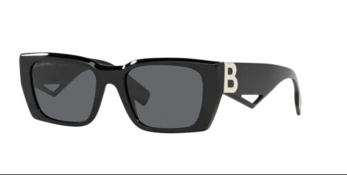 BURBERRY BE 4336 387887 Black Sunglasses