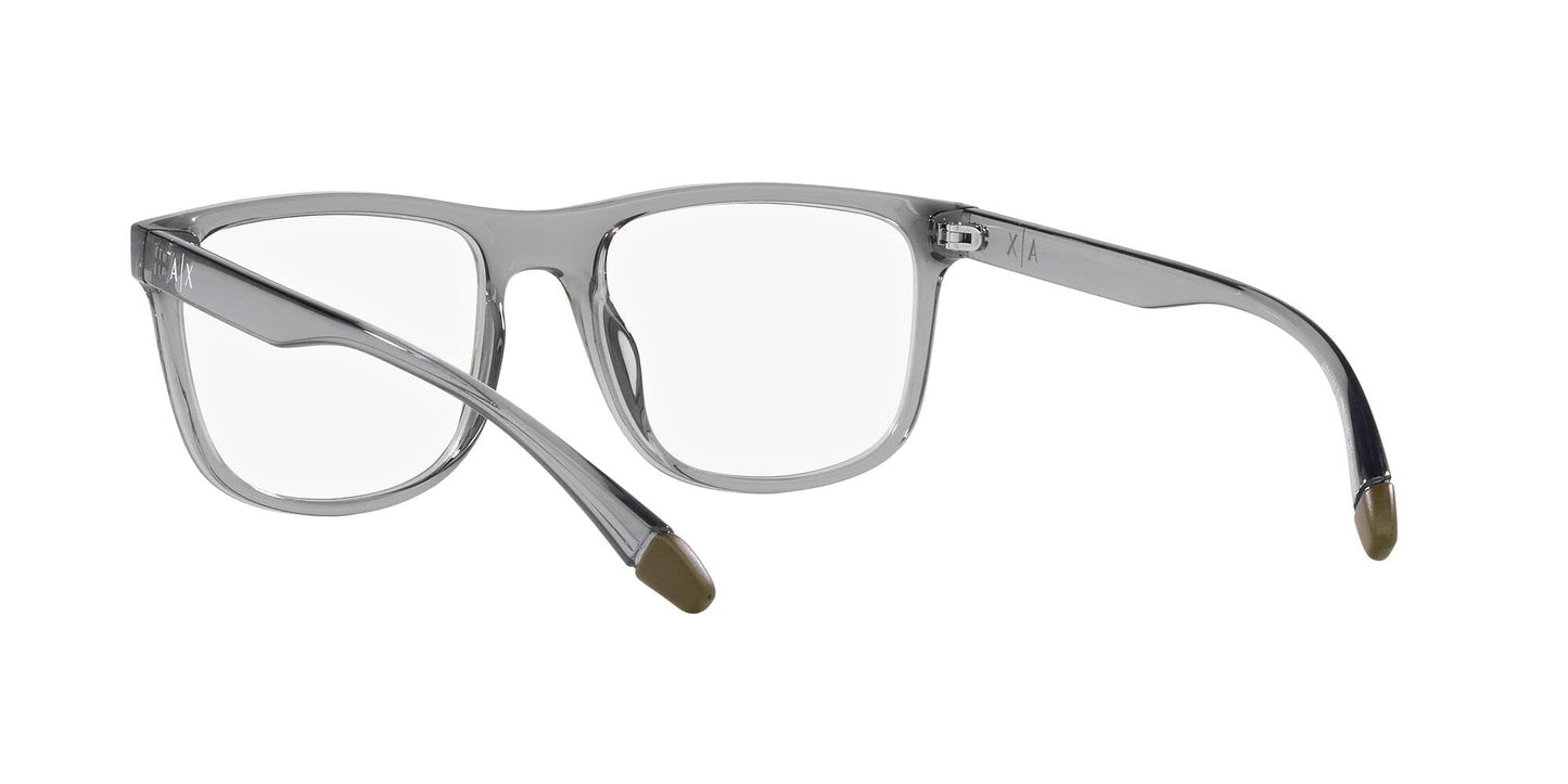 A|X ARMANI EXCHANGE Men's AX3101U 8223 55mm Universal Fit Square Eyewear Frames
