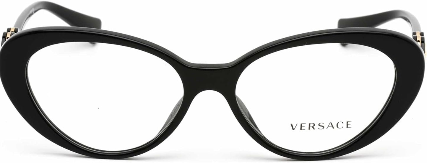 Versace VE 3331U GB1 55mm Black Eyeglasses