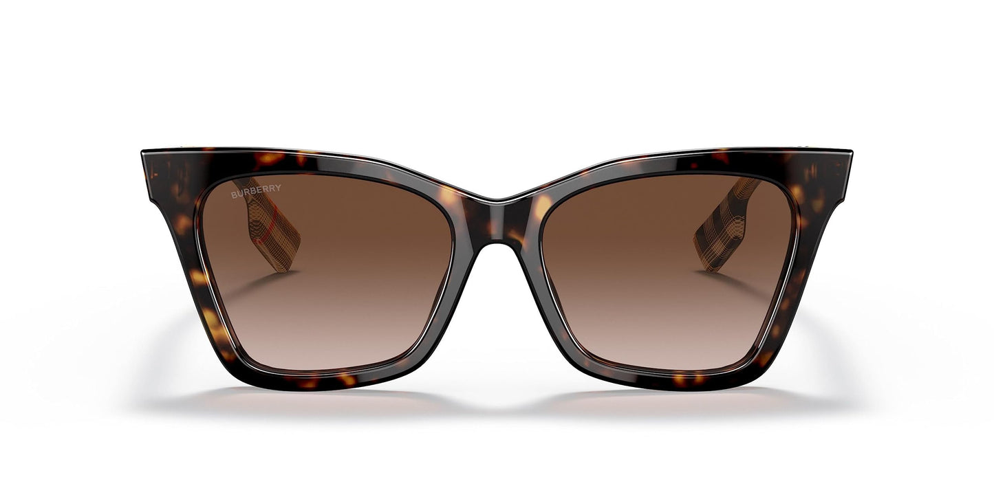BURBERRY BE4346 394313 53mm Dark Havana Sunglasses