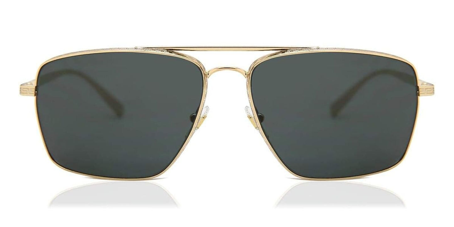 Versace VE2216 Gold/Grey Sunglasses